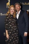 Utrecht 3 oktober 2018
Noortje Herlaar ( zwanger) en haar vriend Barry Atsma bij de nederlandse filmdagen.