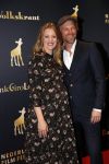 Utrecht 3 oktober 2018
Noortje Herlaar ( zwanger) en haar vriend Barry Atsma bij de nederlandse filmdagen.