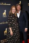 Utrecht 3 oktober 2018
Noortje Herlaar ( zwanger) en haar vriend Barry Atsma bij de nederlandse filmdagen.