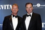Amsterdam 22 augustus 2018
Premiere Evita in carre. Paul Schulten met een vriend