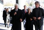Amsterdam 27 oktober 2018
Herdenkingsdienst voor Wim Kok in het Concertgebouw van Amsterdam. Paul van Vliet en partner Lidewij de Jongh