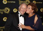 Amsterdam 11 oktober 2018
Uitreiking televizierring in AFAS LIVE.
Beau v Erven Dorens in de grote winnaar. Peter jan Rens met zijn vrouw Verginia