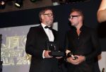 Amsterdam 8 oktober 2018
JFK Gala in de harbour Club. Wilfred Genee ontvangt uit handen van Prins Bernhard de prijs voor man van het jaar. Marieke Elsinga presenteert het gala.