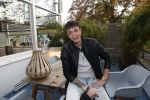 Hilversum 6 november 2018
Dries Roelvink interviewt voor Story Quincy Wilson Luc v Essen en Julia v Helvoirt uit het sbs6 programma house of Talent