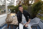 Hilversum 6 november 2018
Dries Roelvink interviewt voor Story Quincy Wilson Luc v Essen en Julia v Helvoirt uit het sbs6 programma house of Talent