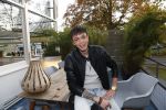 Hilversum 6 november 2018
Dries Roelvink interviewt voor Story Quincy Wilson Luc v Essen en Julia v Helvoirt uit het sbs6 programma house of Talent