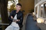 Hilversum 6 november 2018
Dries Roelvink interviewt voor Story Quincy Wilson Luc v Essen en Julia v Helvoirt uit het sbs6 programma house of Talent