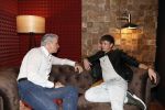 Hilversum 6 november 2018
Dries Roelvink interviewt voor Story Quincy Wilson Luc v Essen en Julia v Helvoirt uit het sbs6 programma house of Talent