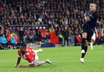 Eindhoven, 3 Oktober 2018 2e wedstrijd CL Seizoen 2018-2019
PSV-Internazionale Milan, eindstand 1-2
Radja Nainggolan en Deznel Dumfries