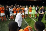 Amsterdam 13 oktober 2018
Nederland - Duitsland in de Johan Cruijff arens . eindstand 3-0
Na de Wedstrijd werden Dirk Kuyt en Rafael v d Vaart  gehuldigd. Dirk had zijn vrouw Gertrude en kinderen meegenomen. Rafael had zijn vriendin Estavan Polman en zijn kinderen Damian en Jesslynn meegenomen . Ook zijn ouders en schoonouders waren erbij.