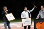 Amsterdam 13 oktober 2018
Nederland - Duitsland in de Johan Cruijff arens . eindstand 3-0
Na de Wedstrijd werden Dirk Kuyt en Rafael v d Vaart  gehuldigd. Dirk had zijn vrouw Gertrude en kinderen meegenomen. Rafael had zijn vriendin Estavan Polman en zijn kinderen Damian en Jesslynn meegenomen . Ook zijn ouders en schoonouders waren erbij.