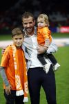 Amsterdam 13 oktober 2018
Nederland - Duitsland in de Johan Cruijff arens . eindstand 3-0
Na de Wedstrijd werden Dirk Kuyt en Rafael v d Vaart  gehuldigd. Dirk had zijn vrouw Gertrude en kinderen meegenomen. Rafael had zijn vriendin Estavan Polman en zijn kinderen Damian en Jesslynn meegenomen . Ook zijn ouders en schoonouders waren erbij.
