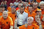 Amsterdam 13 oktober 2018
Nederland - Duitsland in de Johan Cruijff arens . eindstand 3-0
Na de Wedstrijd werden Dirk Kuyt en Rafael v d Vaart  gehuldigd. Dirk had zijn vrouw Gertrude en kinderen meegenomen. Rafael had zijn vriendin Estavan Polman en zijn kinderen Damian en Jesslynn meegenomen . Ook zijn ouders en schoonouders waren erbij.