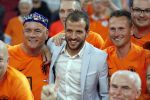 Amsterdam 13 oktober 2018
Nederland - Duitsland in de Johan Cruijff arens . eindstand 3-0
Na de Wedstrijd werden Dirk Kuyt en Rafael v d Vaart  gehuldigd. Dirk had zijn vrouw Gertrude en kinderen meegenomen. Rafael had zijn vriendin Estavan Polman en zijn kinderen Damian en Jesslynn meegenomen . Ook zijn ouders en schoonouders waren erbij.