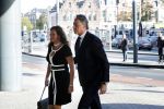 Amsterdam 27 oktober 2018
Herdenkingsdienst voor Wim Kok in het Concertgebouw van Amsterdam. Ralph Hamers met zijn vrouw