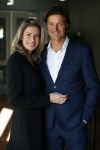 Amsterdam 28 oktober 2018
Rickm Engelkes en zijn vriendin Marie Claire Noorlander bij premiere Expeditie Eiland.