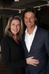 Amsterdam 28 oktober 2018
Rickm Engelkes en zijn vriendin Marie Claire Noorlander bij premiere Expeditie Eiland.