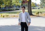 Wageningen 13 oktober 2018
Rob Jetten op weg naar bijeenkomst D66