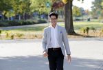 Wageningen 13 oktober 2018
Rob Jetten op weg naar bijeenkomst D66