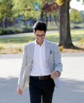Wageningen 13 oktober 2018
Rob Jetten op weg naar bijeenkomst D66