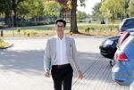 Wageningen 13 oktober 2018
Rob Jetten op weg naar bijeenkomst D66