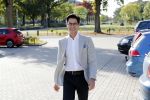 Wageningen 13 oktober 2018
Rob Jetten op weg naar bijeenkomst D66