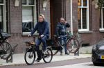 Amsterdam 23 oktober 2018
Robert Kranenborg op zijn electrische fiets.