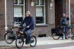 Amsterdam 23 oktober 2018
Robert Kranenborg op zijn electrische fiets.