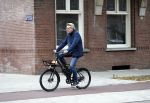 Amsterdam 23 oktober 2018
Robert Kranenborg op zijn electrische fiets.