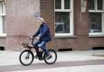 Amsterdam 23 oktober 2018
Robert Kranenborg op zijn electrische fiets.