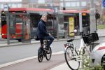 Amsterdam 23 oktober 2018
Robert Kranenborg op zijn electrische fiets.