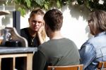 Amsterdam 17 oktober 2018
Romee Strijd en haar man Laurens v leeuwen op terras in amsterdam en bij hun appartement dat ze afgelopen zomer gekocht hebben.