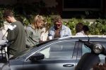 Amsterdam 17 oktober 2018
Romee Strijd en haar man Laurens v leeuwen op terras in amsterdam en bij hun appartement dat ze afgelopen zomer gekocht hebben.