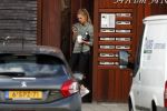 Amsterdam 17 oktober 2018
Romee Strijd en haar man Laurens v leeuwen op terras in amsterdam en bij hun appartement dat ze afgelopen zomer gekocht hebben.
