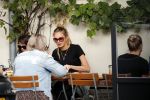 Amsterdam 17 oktober 2018
Romee Strijd en haar man Laurens v leeuwen op terras in amsterdam en bij hun appartement dat ze afgelopen zomer gekocht hebben.