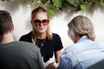 Amsterdam 17 oktober 2018
Romee Strijd en haar man Laurens v leeuwen op terras in amsterdam en bij hun appartement dat ze afgelopen zomer gekocht hebben.