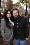 Amsterdam 5 november 2018
Presentatie Linda Man door Linda de Mol en Beau v erven Dorens. Roxeanne Hazes met Partner Erik Zwennes