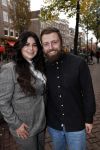 Amsterdam 5 november 2018
Presentatie Linda Man door Linda de Mol en Beau v erven Dorens. Roxeanne Hazes met Partner Erik Zwennes