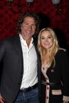 Amsterdam 5 november 2018
Opening Toppers party cafe met Jan Smit Jeroen v d Boom Rene Froger en Gerard Joling. Sonja Bakker met partner Barry Suijdam