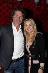 Amsterdam 5 november 2018
Opening Toppers party cafe met Jan Smit Jeroen v d Boom Rene Froger en Gerard Joling. Sonja Bakker met partner Barry Suijdam