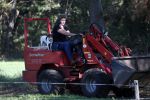 Boekel 10 oktober 2018
Steffi Verhagen aan het werk bij haar boerderij. In beokel zijn momenteel veel wolven waar jacht op wordt gemaakt door jagers.