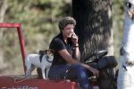 Boekel 10 oktober 2018
Steffi Verhagen aan het werk bij haar boerderij. In beokel zijn momenteel veel wolven waar jacht op wordt gemaakt door jagers.