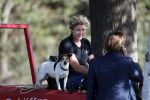 Boekel 10 oktober 2018
Steffi Verhagen aan het werk bij haar boerderij. In beokel zijn momenteel veel wolven waar jacht op wordt gemaakt door jagers.