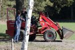 Boekel 10 oktober 2018
Steffi Verhagen aan het werk bij haar boerderij. In beokel zijn momenteel veel wolven waar jacht op wordt gemaakt door jagers.