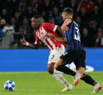 Eindhoven, 3 Oktober 2018 2e wedstrijd CL Seizoen 2018-2019
PSV-Internazionale Milan, eindstand 1-2
Steven Bergwijn