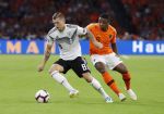 Amsterdam, 13 Oktober 2018
Nederland-/Duitsland , eindstand 3-0
Debuut voor Denzel Dumfries en Steven Bergwijn van PSV