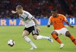 Amsterdam, 13 Oktober 2018
Nederland-/Duitsland , eindstand 3-0
Debuut voor Denzel Dumfries en Steven Bergwijn van PSV