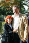 Woudenberg 8 oktober 2018
Herdenkingsdienst Anneke Gronloh in crematorium Woudenberg. Trea Dobbs met partner