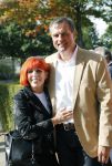 Woudenberg 8 oktober 2018
Herdenkingsdienst Anneke Gronloh in crematorium Woudenberg. Trea Dobbs met partner