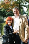 Woudenberg 8 oktober 2018
Herdenkingsdienst Anneke Gronloh in crematorium Woudenberg. Trea Dobbs met partner